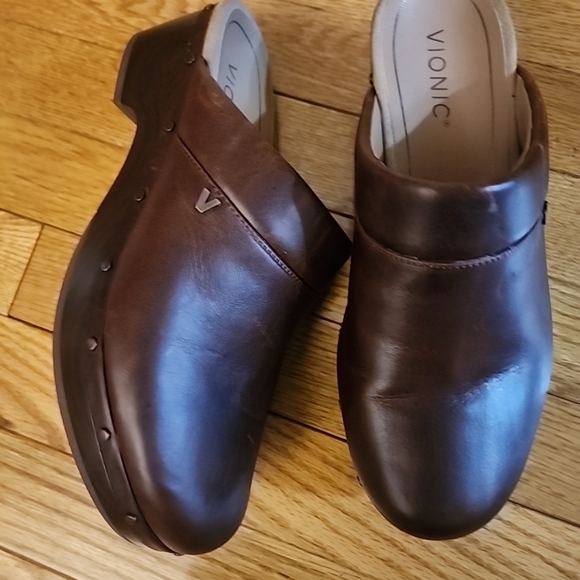 Vionic Kaci Clog Wedge Mules - Picture 5 of 13